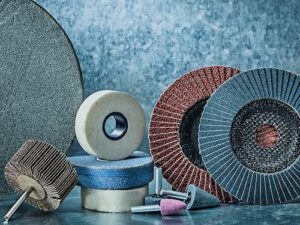 High pressure water cleaning back view from protection window